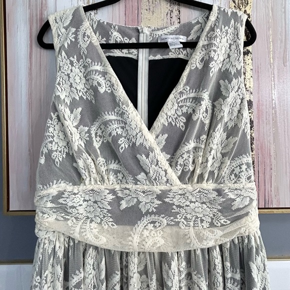Spiegal’s Newport News Womens 16 Lace Dress, Vtg - Picture 3 of 4
